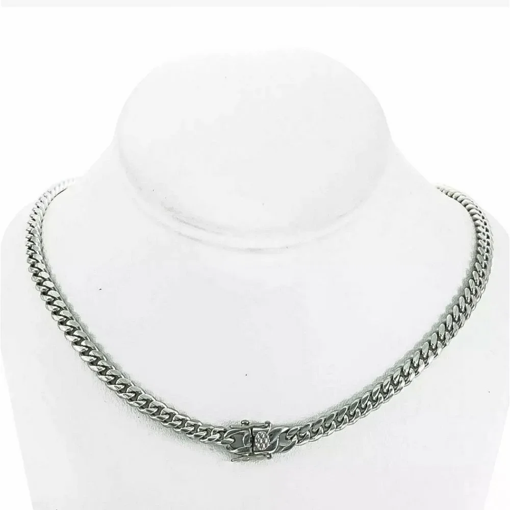 Stainless Steel 6mm Cuban Link Chain